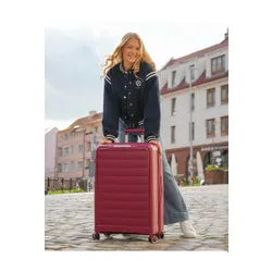 Walizka duża Puccini Turin - czerwony