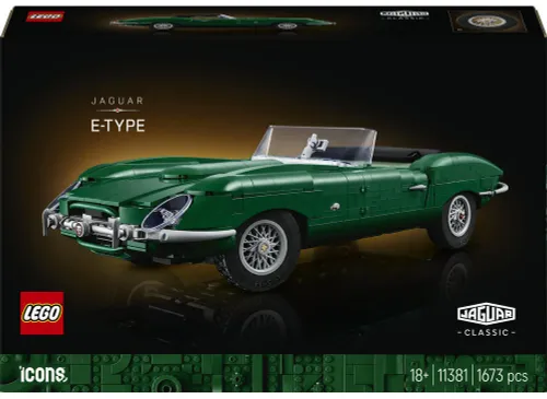 LEGO 11381 Icons Jaguar Type E