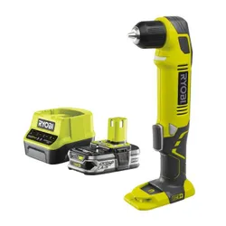 Wiertarko-wkrętarka RYOBI RAD1801M + Akumulator RYOBI RC18120-125 2.5Ah 18V + Ładowarka