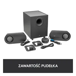 Logitech Głośniki bezprzewodowe Z407 2.1 Subwoofer 980-001348