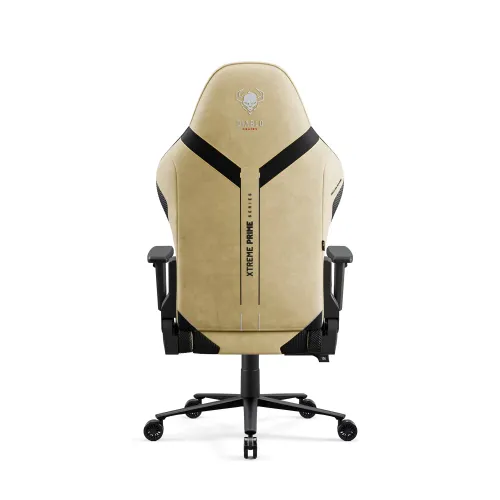 Fotel Diablo Chairs X.One Prime, Normal Size Broken Gold Gamingowy Do 140kg Tkanina Złoty