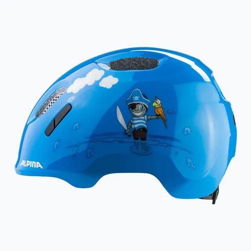 Kask rowerowy dziecięcy Alpina Ximo 2 Jr ahoi gloss