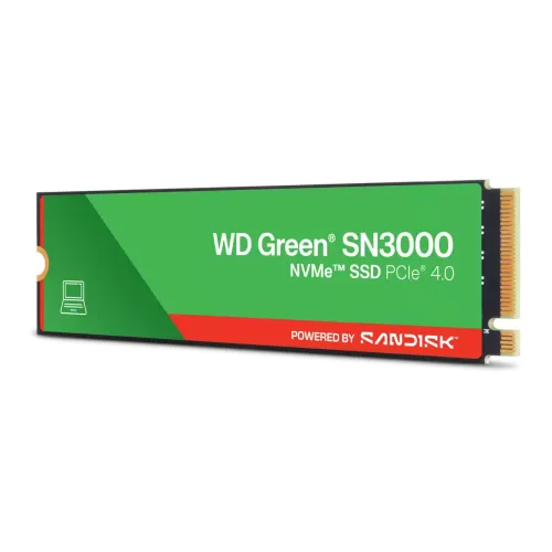 Dysk SSD SANDISK WD Green SN3000 1TB PCIe Gen4 x4 NVMe