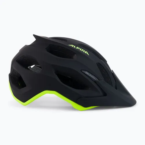 Kask rowerowy Alpina Carapax 2.0 black/neon yellow matte