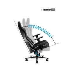 Fotel Diablo Chairs X-Player 2.0 Normal Size Gamingowy do 160kg Skóra ECO Tkanina Czarny