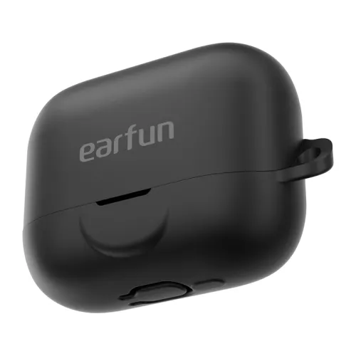 Słuchawki bezprzewodowe Earfun Air Pro 4+ ANC Dokanałowe Bluetooth 6.0 Funkcje AI Czarny