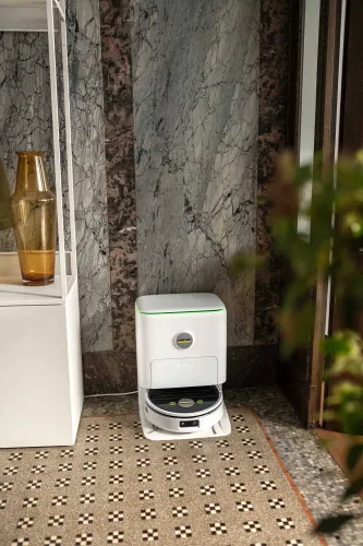Robot sprzątający Karcher RVF 7 Comfort 1.269-690.0 Funkcja mopowania Stacja oczyszczająca Tworzenie mapy pomieszczenia 82dB Funkcje AI