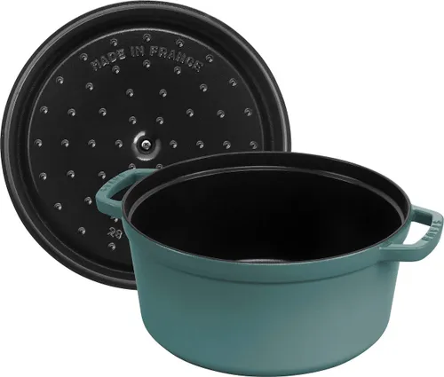 Garnek żeliwny okrągły 2.2 ltr, eukaliptusowy STAUB LA COCOTTE Eukaliptusowy