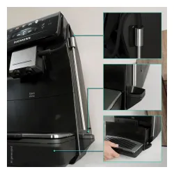 Ekspres Siemens EQ600 iAroma Piano Black TP601E19 Szerokość 28,1cm