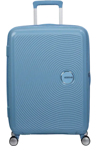 Средний чемодан American Tourister Soundbox 67cm - Sea Shimmer