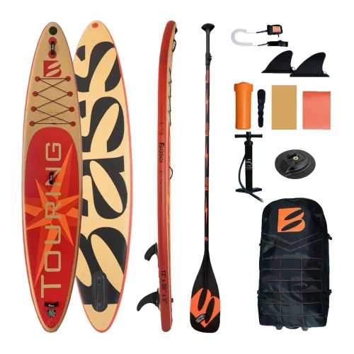 SUP доска Bass Touring SR 12'0" PRO + Extreme Pro S оранжевый