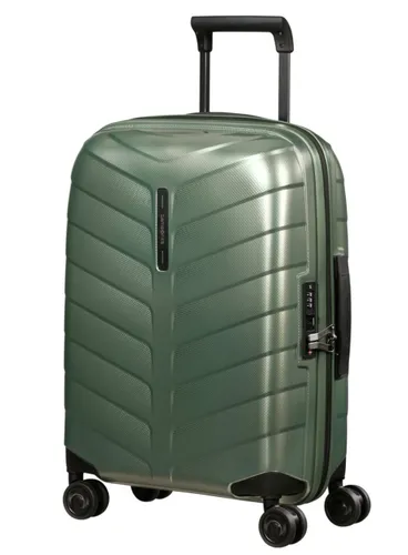 Маленький расширяемый чемодан Samsonite Attrix 55 см (20/23 см) - basil green