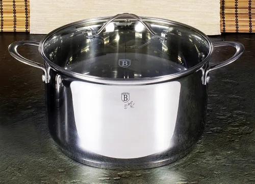 Zestaw garnków BERLINGER HAUS Silver Jewellery BH-6660 (10 elementów)