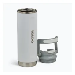 Kubek termiczny Igloo Tumbler Flip 'n' Sip 600 ml white