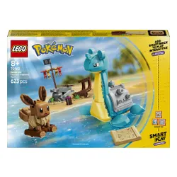LEGO 72162 Pokémon SMART Play Eevee i Lapras — poszukiwanie skarbów