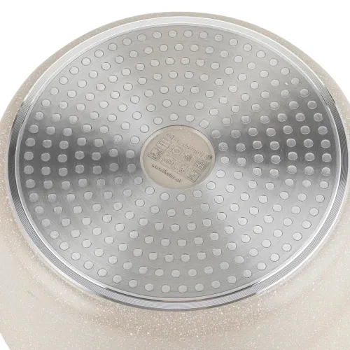 Garnek aluminiowy nieprzywierający z pokrywką FLORINA OSLO 2,8 l