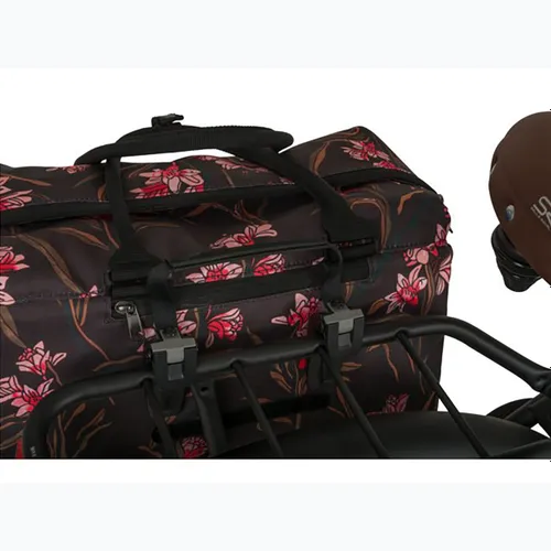 Torba rowerowa na bagażnik FastRider Nyla Shopper Single Bike Bag Trend Click'nGo 20 l flourish