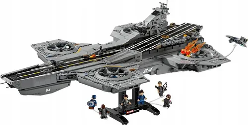 LEGO Marvel 76354 Lotniskowiec T.A.R.C.Z.Y., zestaw klocków 18+