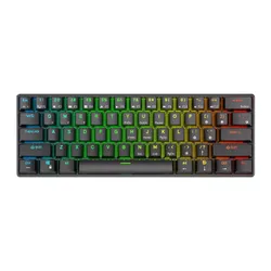 Klawiatura ROYAL KLUDGE RK61 RGB Red Switch Czarny