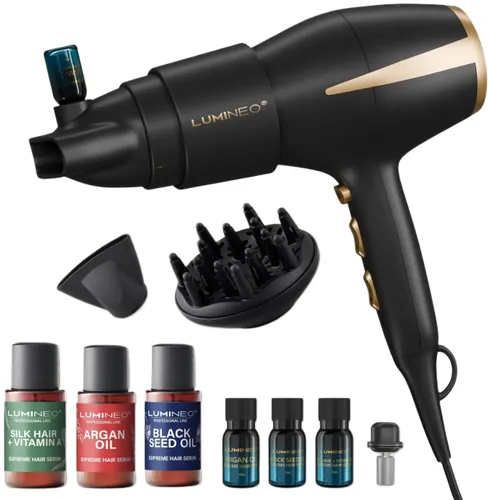 Suszarka LUMINEO HD100BI + Zestaw serum 3 x 20 ml