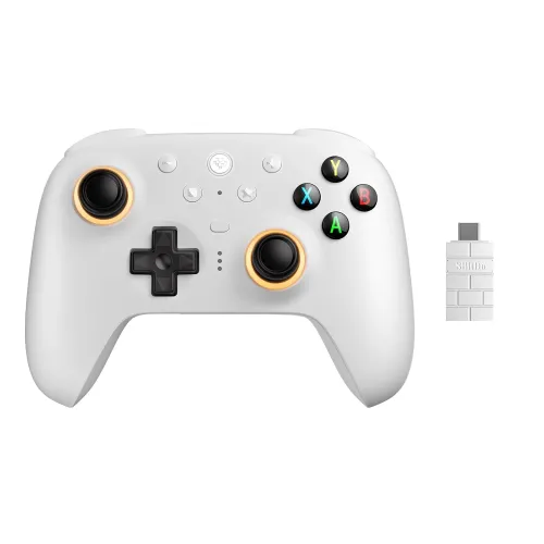 Pad 8BitDo Ultimate 2 Wireless Controller do PC, Android Bezprzewodowy Biały