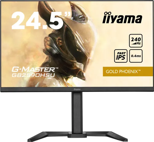 Monitor iiyama G-MASTER Gold Phoenix GB2590HSU-B5 24,5" Full HD IPS 240Hz 0,4ms Gamingowy