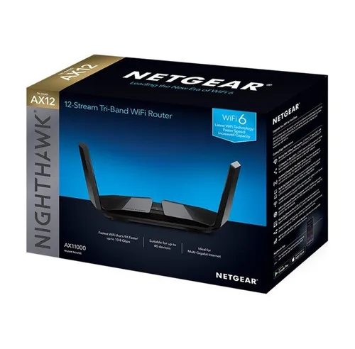 Маршрутизатор Netgear Nighthawk AX12 (RAX120100EUS) - беспроводной маршрутизатор Wi-Fi 6