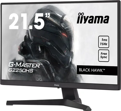 Monitor iiyama G-Master Black Hawk G2250HS-B1 21" Full HD VA 75Hz 1ms Gamingowy