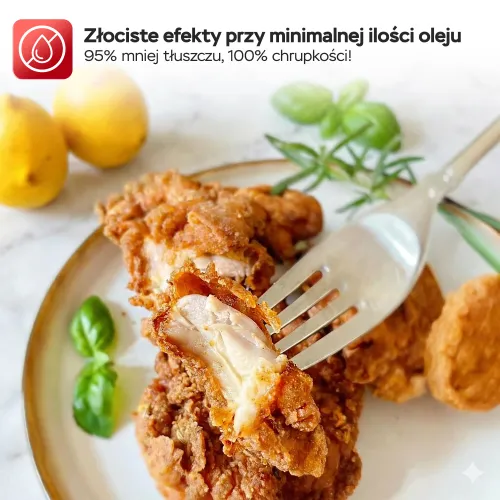 Air Fryer Frytkownica beztłuszczowa TURBOTRONIC TT-AFG6 6l