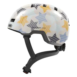 Kask ABUS Skurb Kid Stars Szary dla Dzieci (rozmiar S)