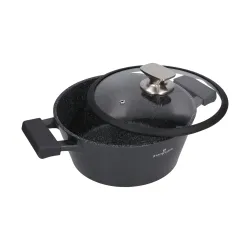 ZWIEGER Black Stone 3,5 l - garnek aluminiowy z pokrywką