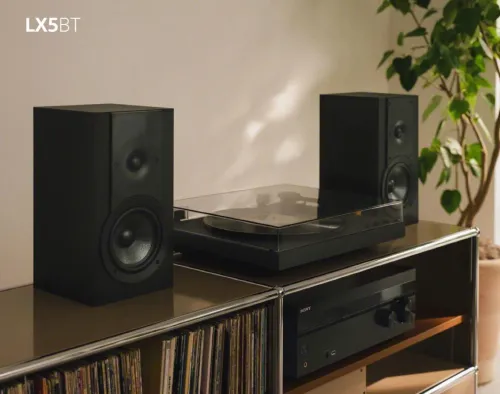 Gramofon Sony PSLX5BT Automatyczny Napęd paskowy Przedwzmacniacz Bluetooth Czarny