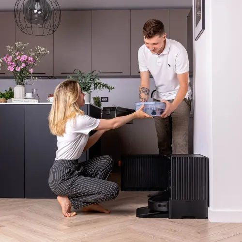 Robot sprzątający iRobot Roomba Combo 10 Max+ Funkcja mopowania Stacja oczyszczająca Tworzenie mapy pomieszczenia 68dB