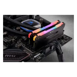 Pamięć RAM Corsair Vengeance RGB Pro DDR4 64GB (2 x 32GB) 3600 CL18 Czarny