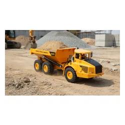 Zdalnie sterowany samochód COIL Auto RC pilot wywrotka ciężarówka VOLVO 1:16 żółta