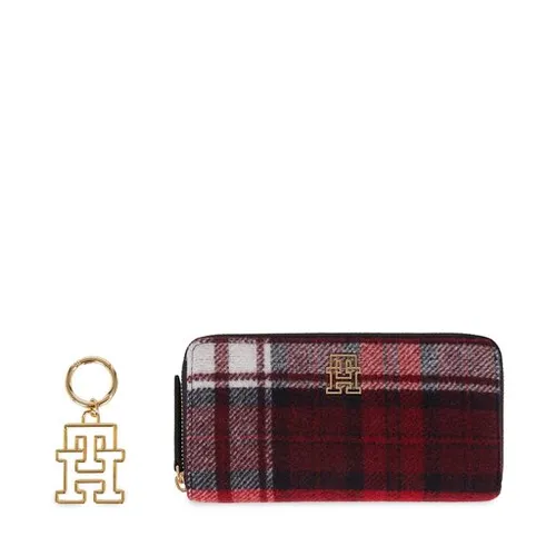 Подарочный набор Tommy Hilfiger Large в Th Charm Check AW0AW158580GZ Check 0GZ