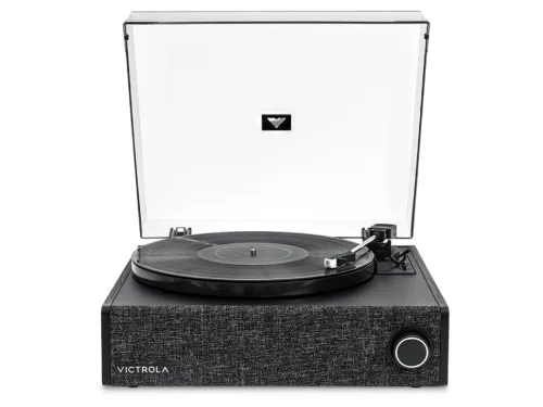 Gramofon Victrola Eastwood LP VTA-78-BLK-INT Manualny Napęd paskowy Bluetooth Czarny