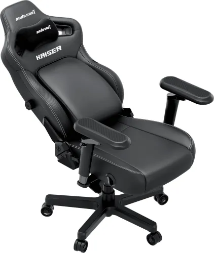 Fotel Anda Seat Kaiser 4 V2 XL Gamingowy do 150kg Skóra ECO Czarny