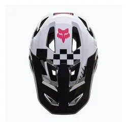 Kask rowerowy dziecięcy Fox Racing Rampage Digi Image CE/CPSC Jr black/white