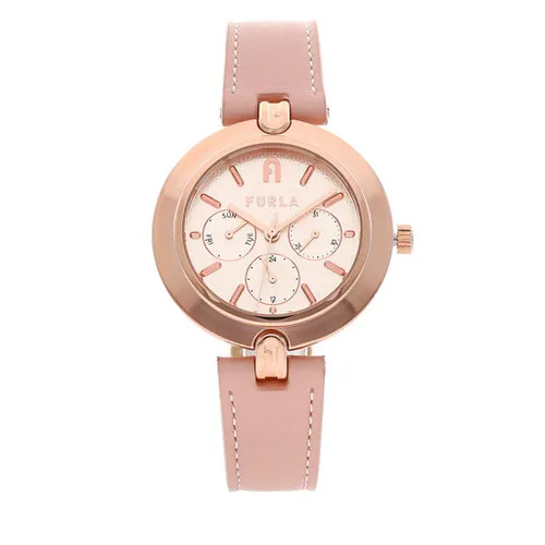 Furla Logo Bağlantıları Saatler WW00030-VIT000-1br00-1-008-20- CN-Candy Rose'da