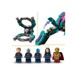 LEGO Marvel Süper Kahramanlar 76255 yeni Muhafız Gemisi