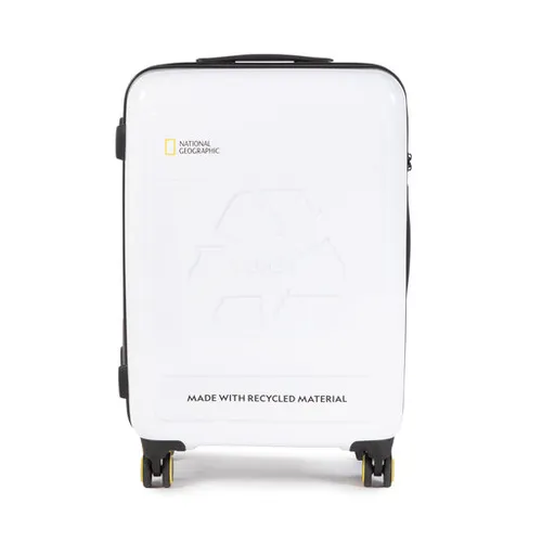 Средний жесткий чемодан National Geographic Medium Trolley N205HA.60.01 White