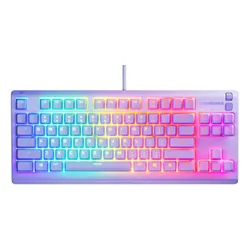 Klawiatura STEELSERIES Apex 3 TKL US Lawendowy