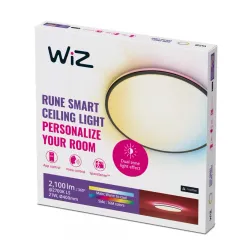 Lampa sufitowa WiZ Rune 21W Czarny