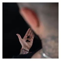 Słuchawki bezprzewodowe 3mk HARDY LifePods Pro ANC Dokanałowe Bluetooth 5.3 Czarny