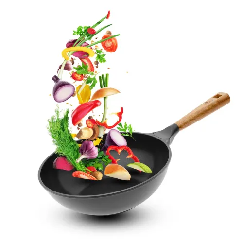 GERLACH Natur 28 cm - patelnia / wok ceramiczny