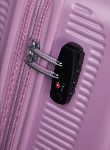 Walizka średnia poszerzana American Tourister Astrobeam - pastel lavender