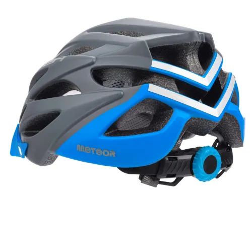Kask rowerowy miejski METEOR SHIMMER L 58-61cm siatka otwory wentylacyjne