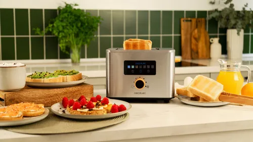 Toster CECOTEC Touch&Toast Double Upright Inox