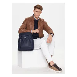 Guess Certosa Saffiano geantă inteligentă HMECSA P3241 BLU
